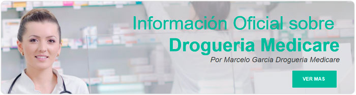 Marcelo Garcia de Drogueria Medicare presenta la pagina web de drogueria medicare